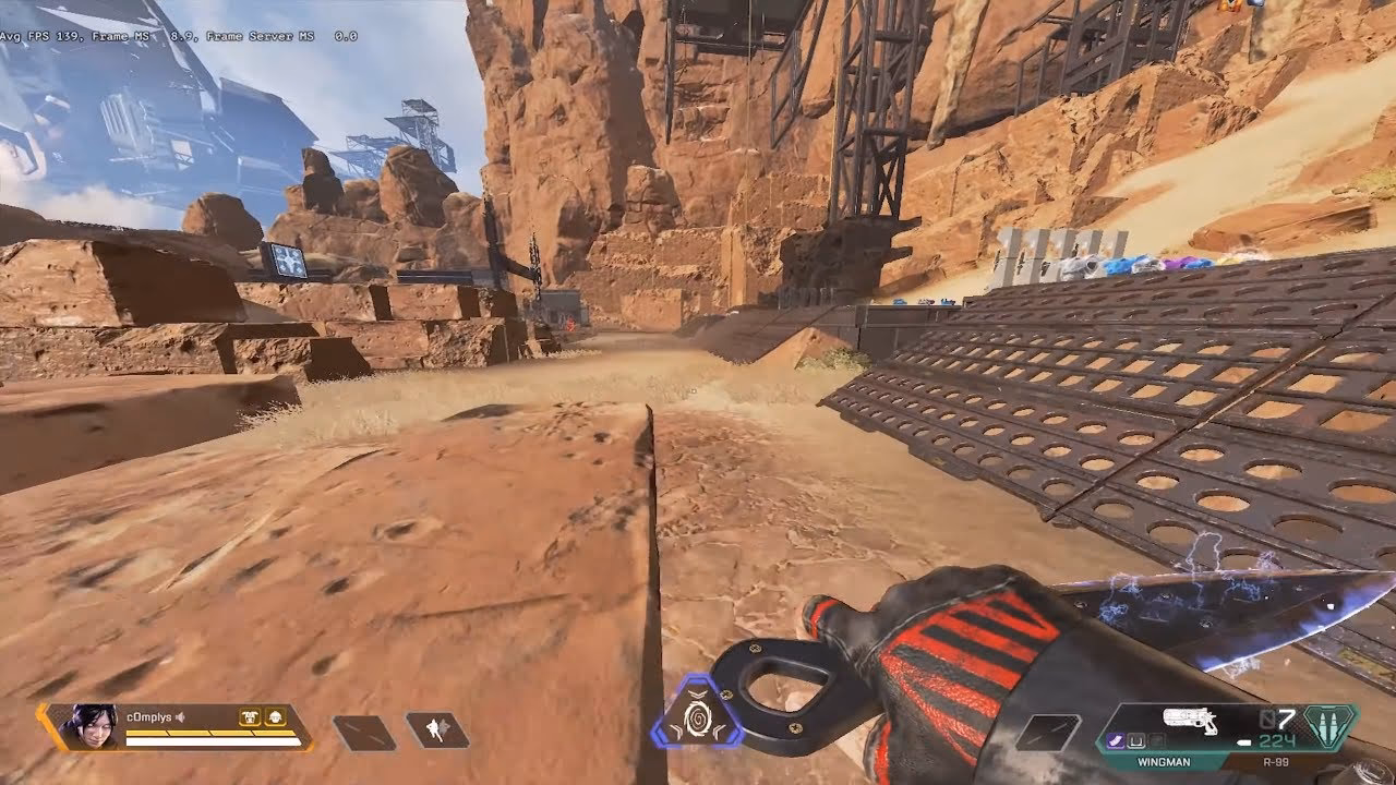 How do I make a stretched image in Apex Legends?