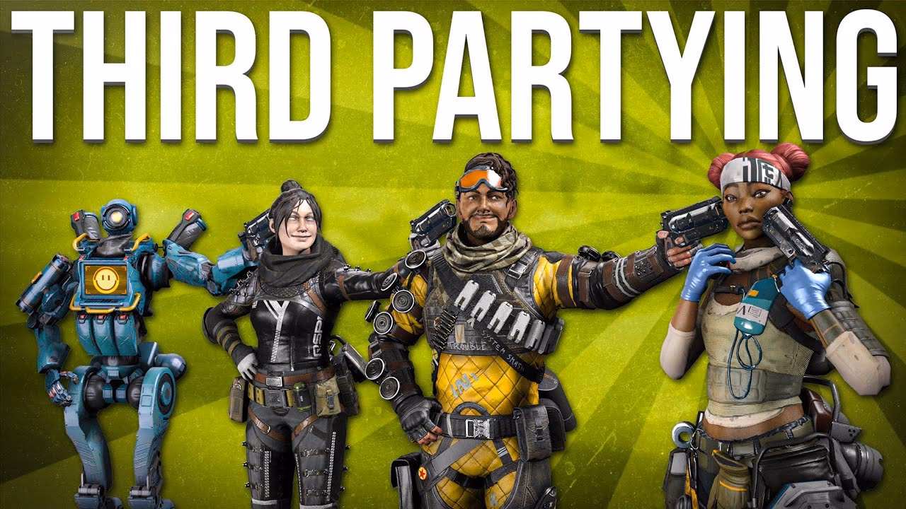 How common is third partying in Apex Legends?