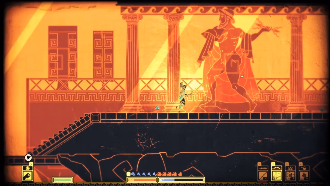 Is Apotheon a 2D game?
