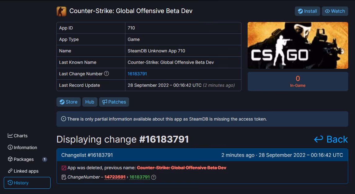 Does CS2 have a game ID?