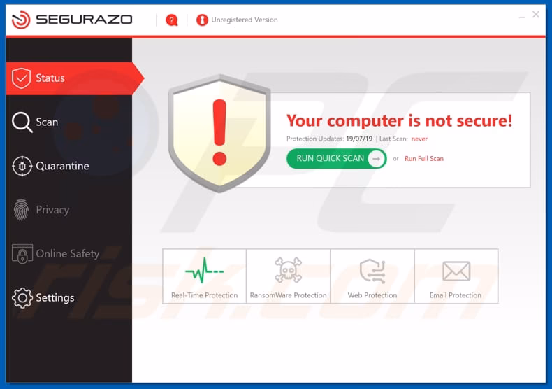 What is segurazo antivirus?