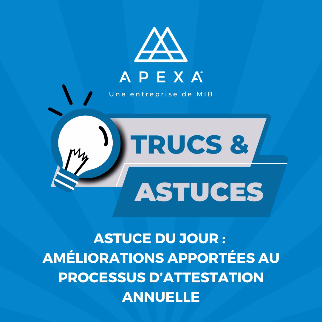 Quels sont les apports ?