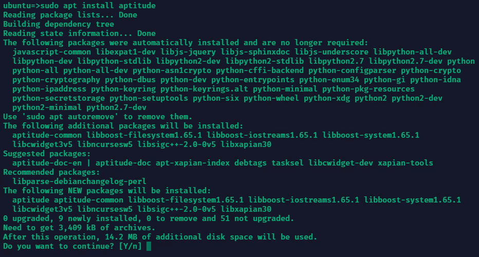 How do I fix a broken apt command?
