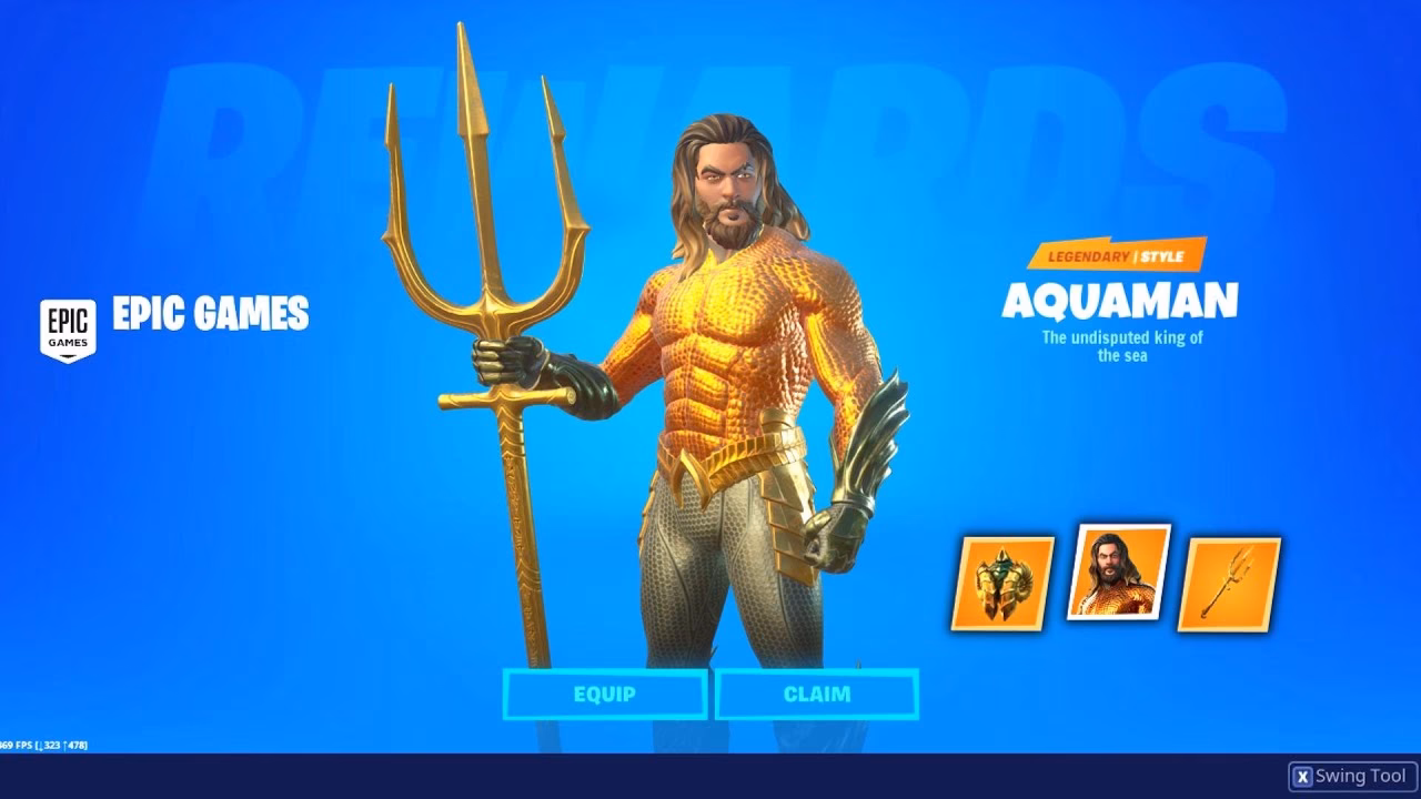 How do I get the Aquaman skin in Fortnite?