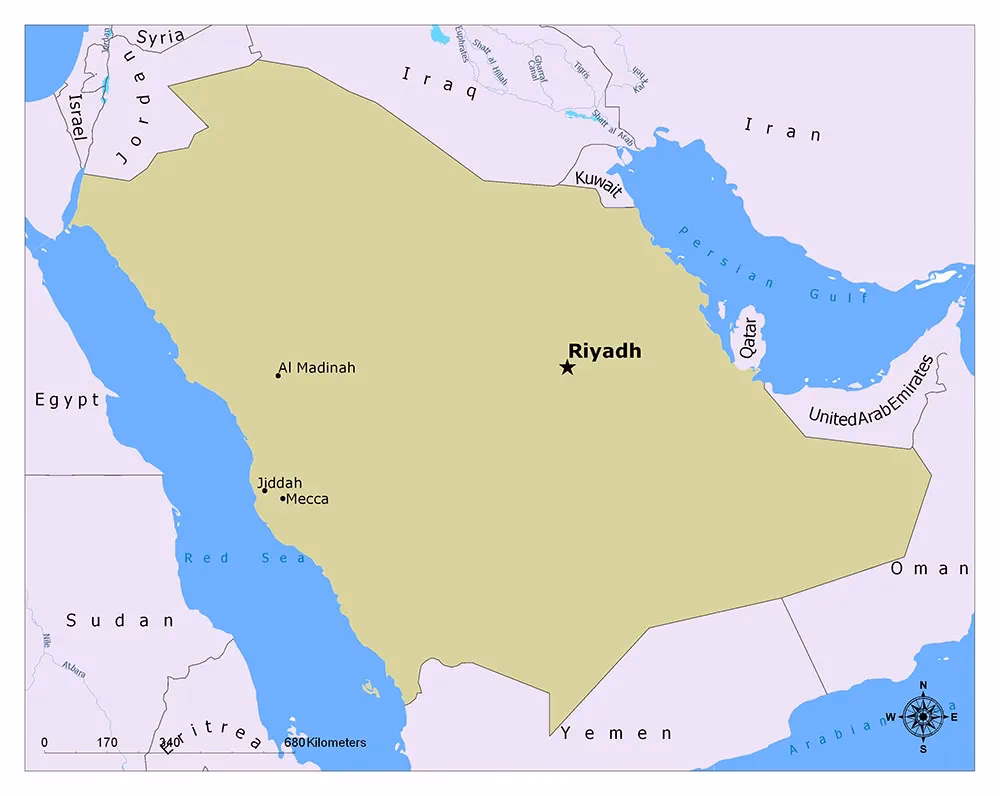 ¿Cuáles eran las provincias de Arabia?