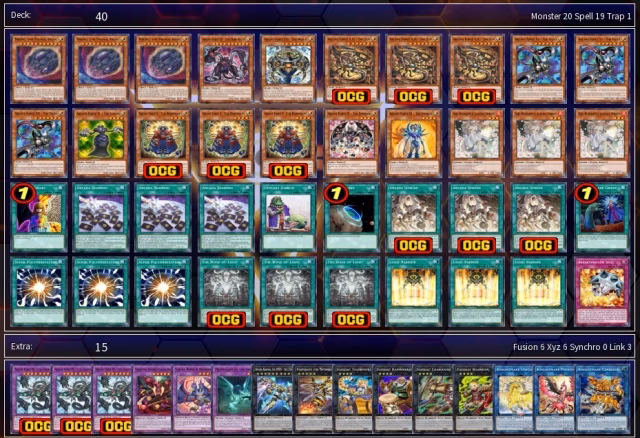 What is an Arcana force deck?