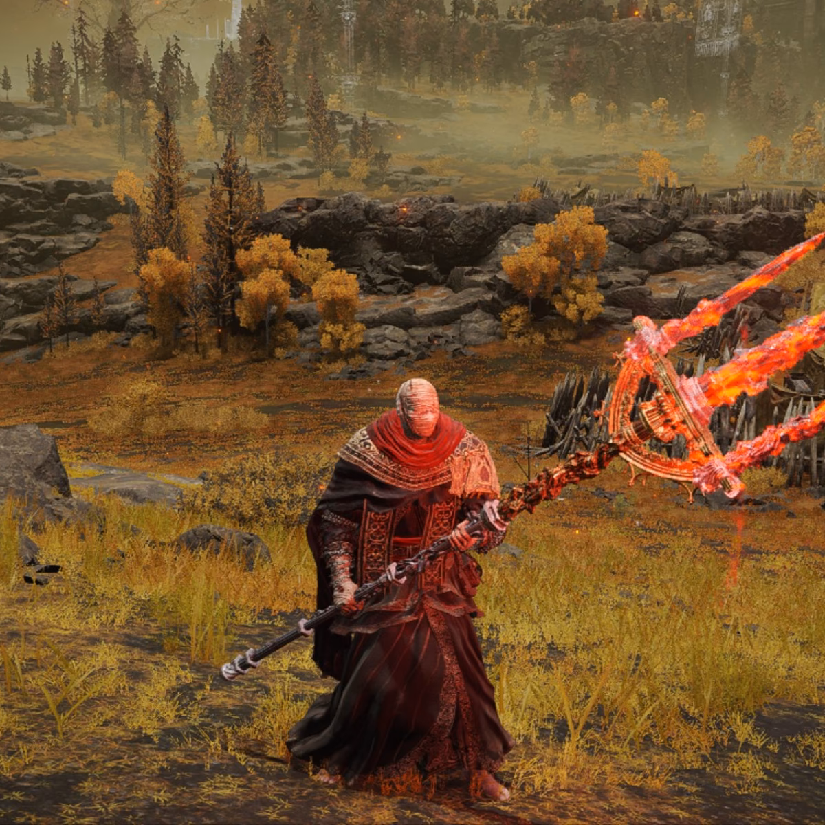 What are some powerful setups in Elden Ring?