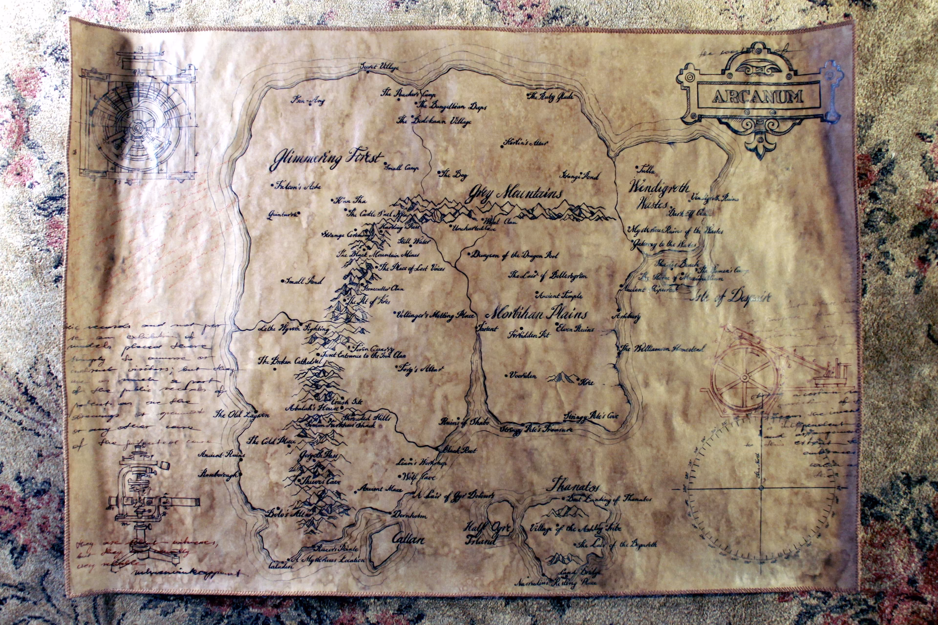 How do you travel in Arcanum?