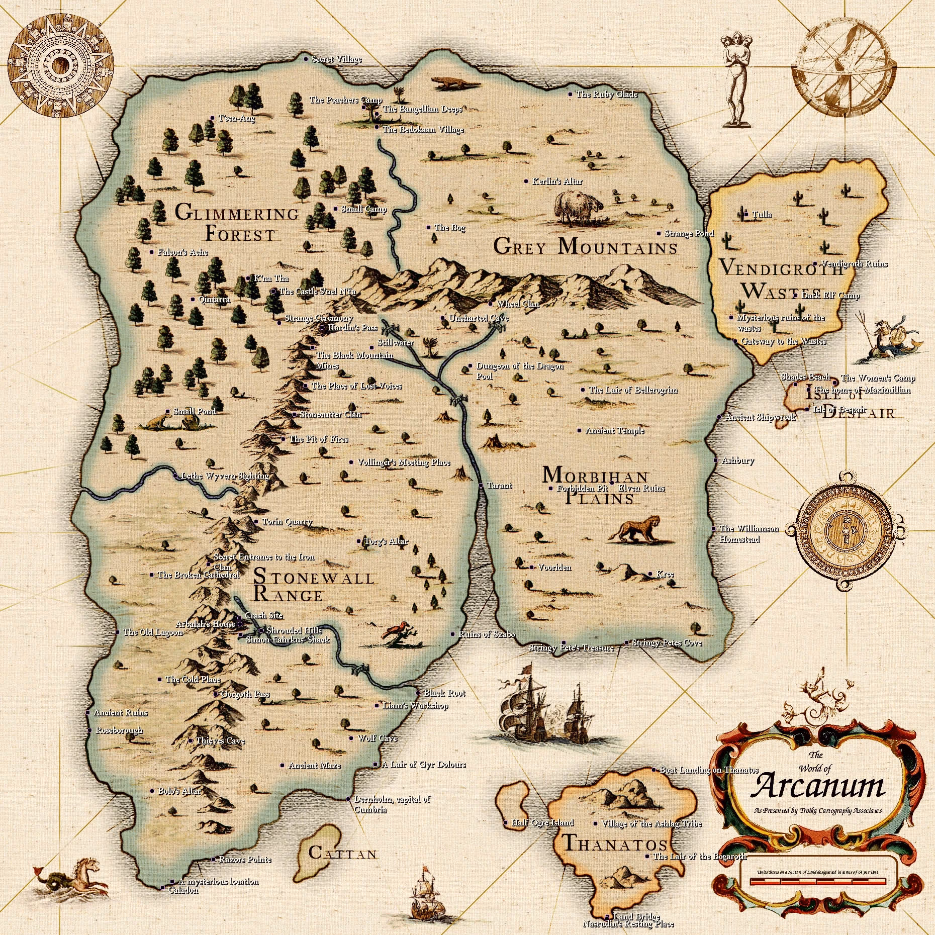 Where can I find Arcanum?