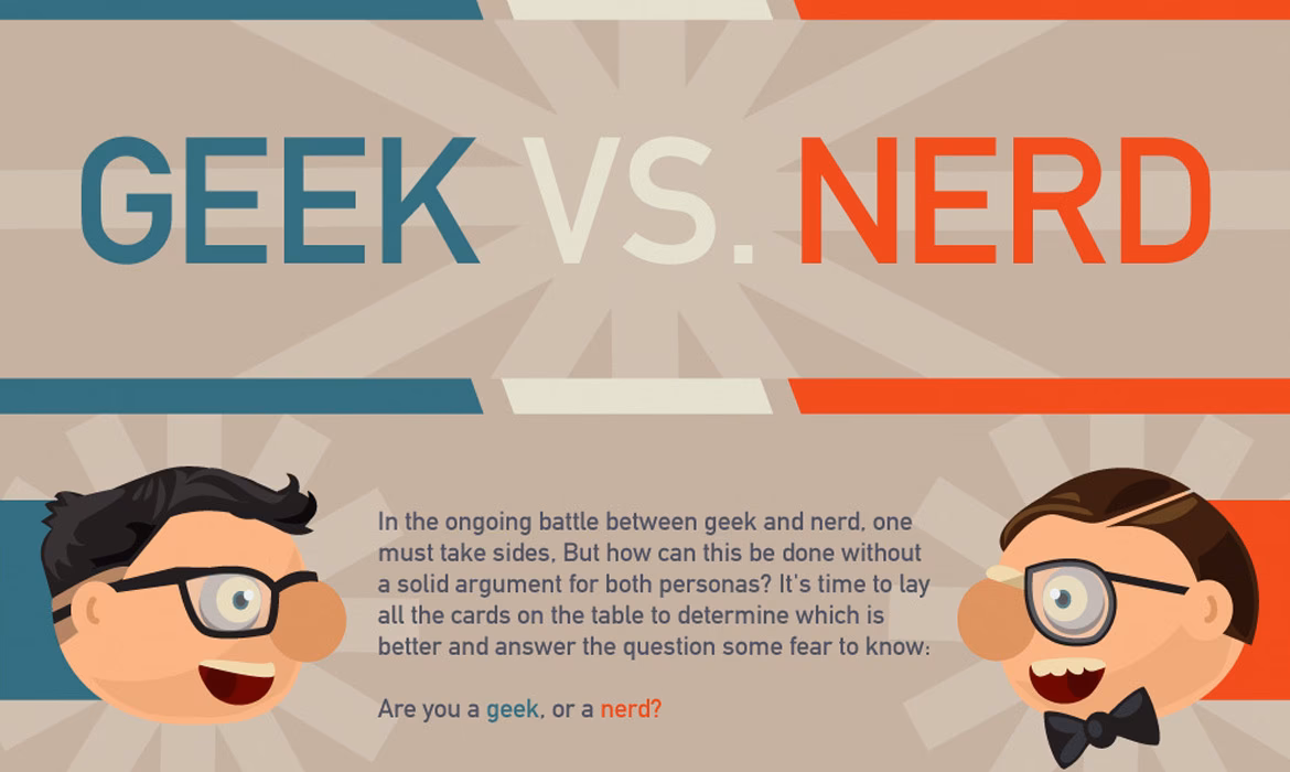What's the difference between a nerd and a geek?