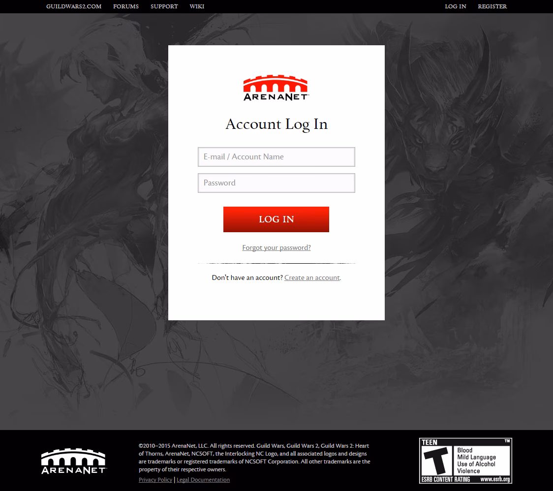 What is my ArenaNet account?