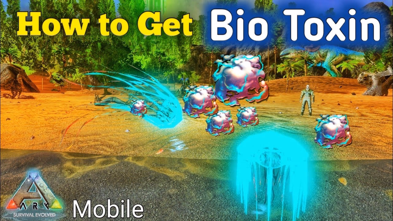 What is the GFI code for bio toxin in Ark Survival Evolved?