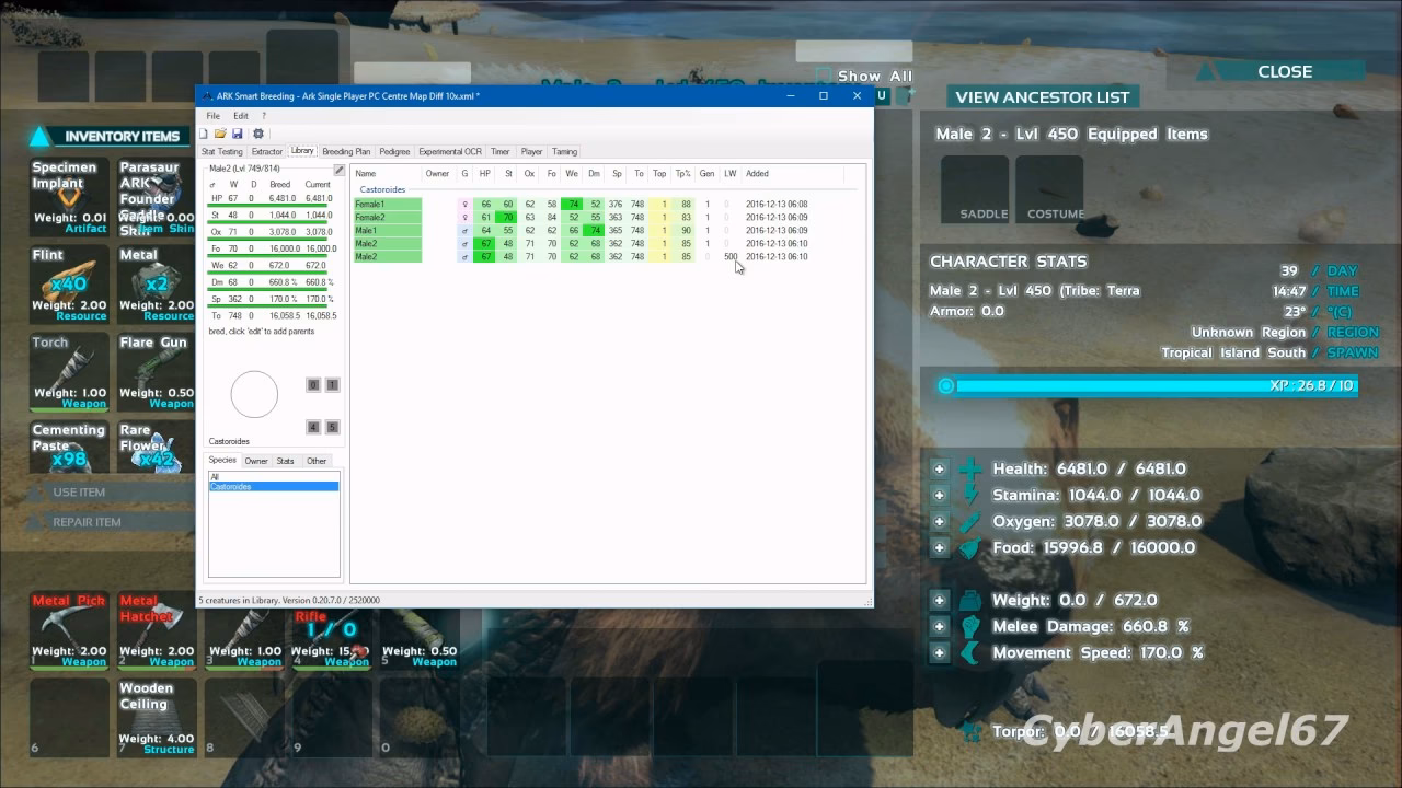 Does Ark have a breeding timer?
