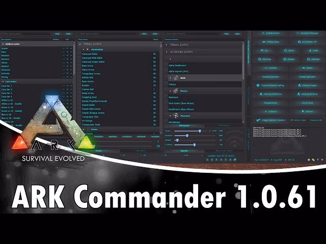 How does commander work in Ark Survival Evolved?