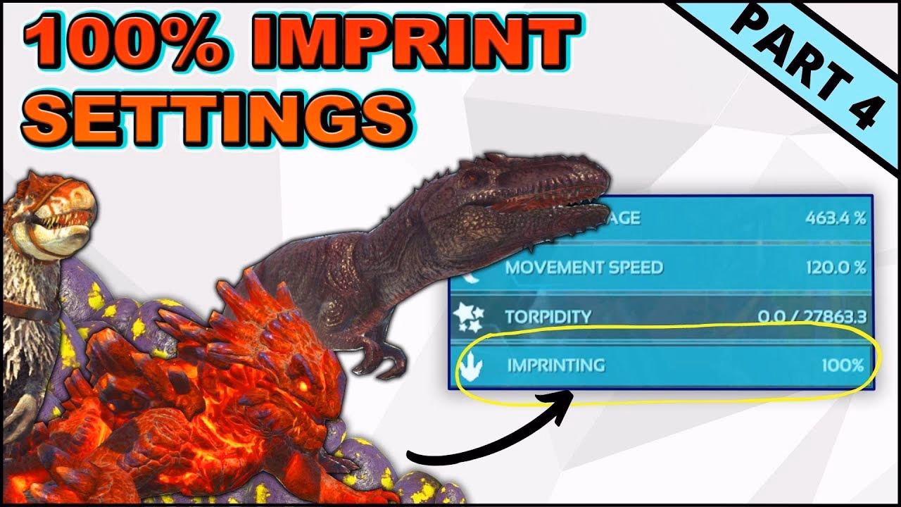 What is imprinting a baby Dino?