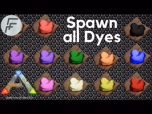 Why do players use dyes in Ark?