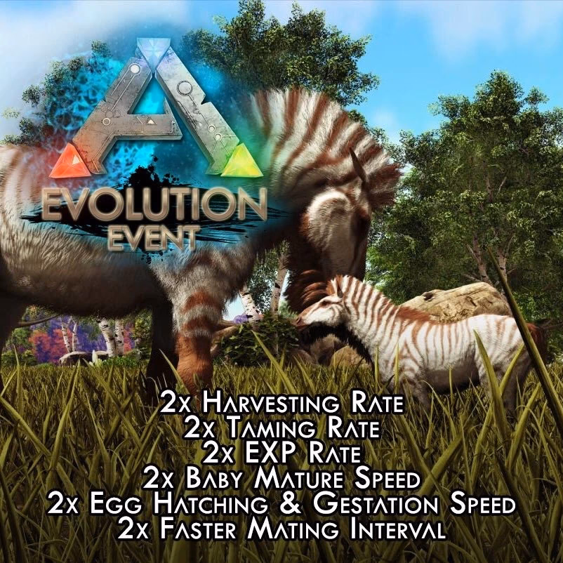When is Ark Evolution event?
