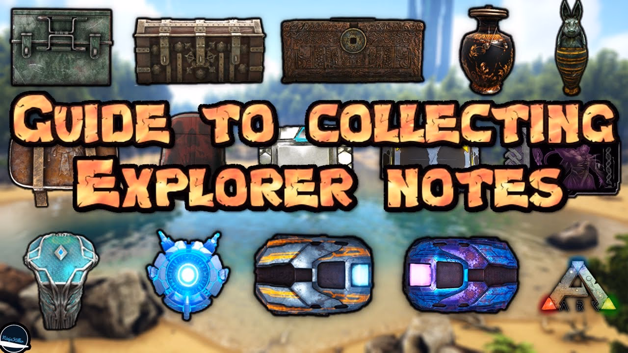How do I unlock a note in Ark Survival?