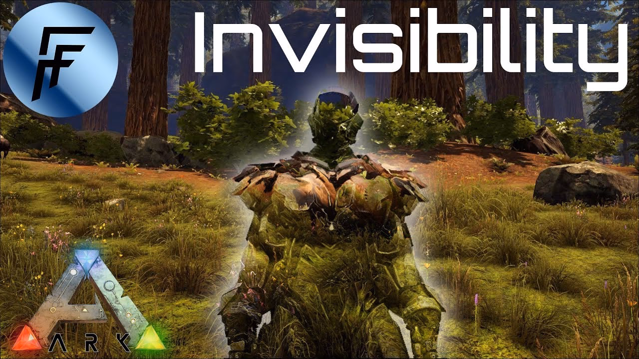 How do I make a creature invisible in Ark Survival?