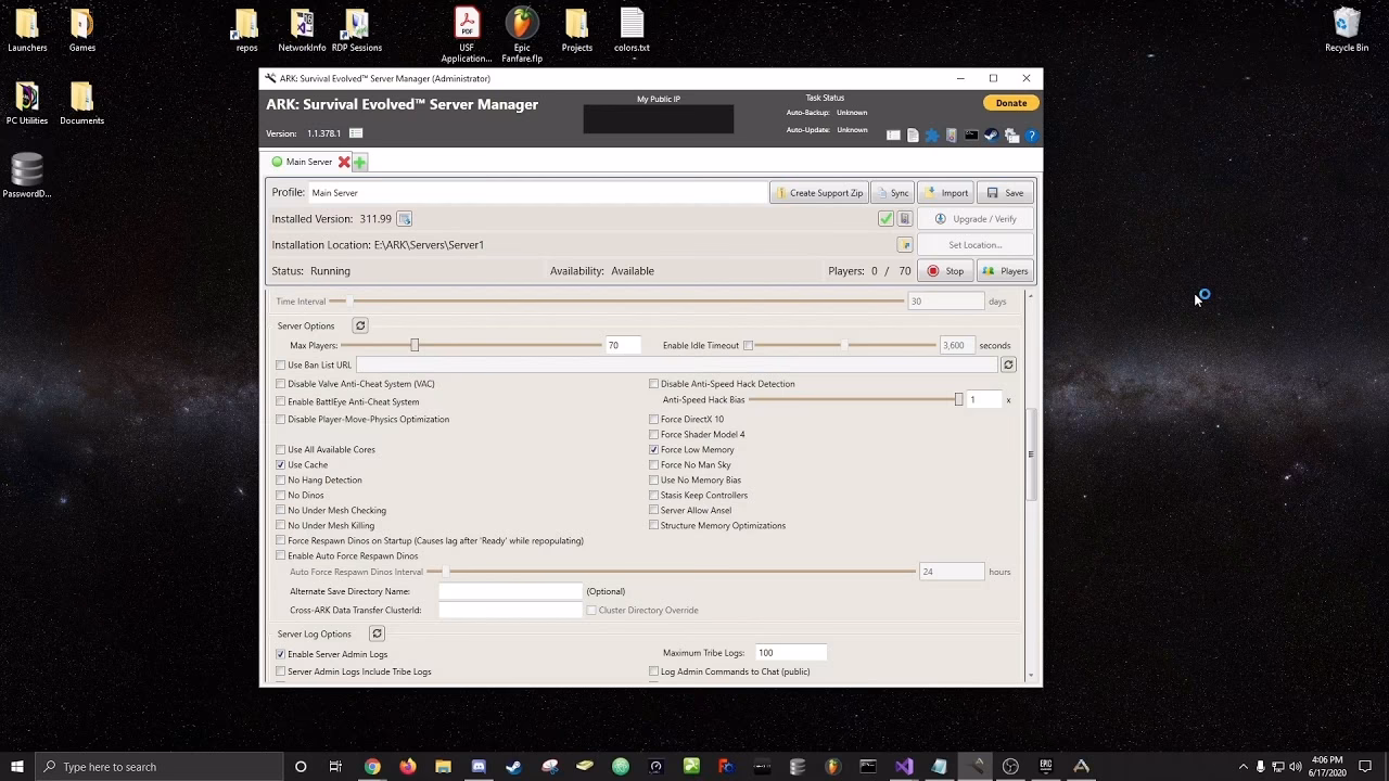 Is Ark Server Manager affiliated with Studio Wildcard?