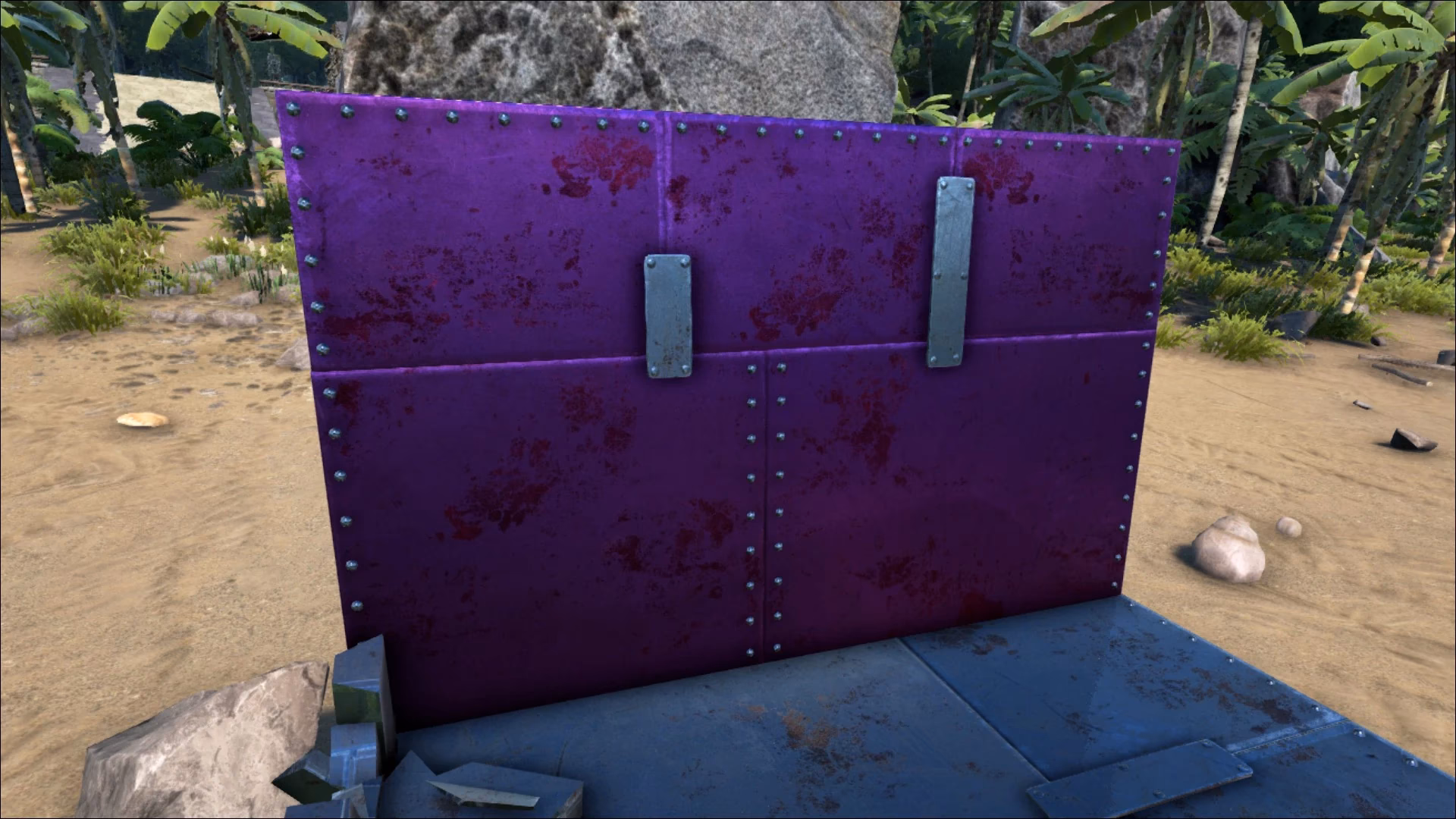 How do I spawn metal wall in Ark Survival Evolved?
