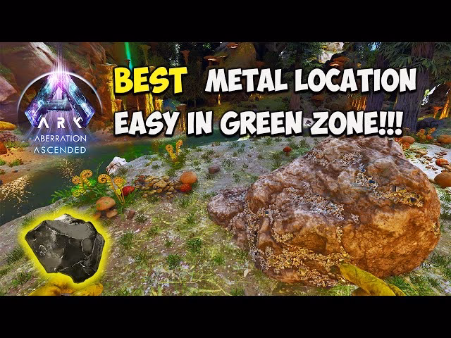 Where can you find metal in Ark Survival Evolved?