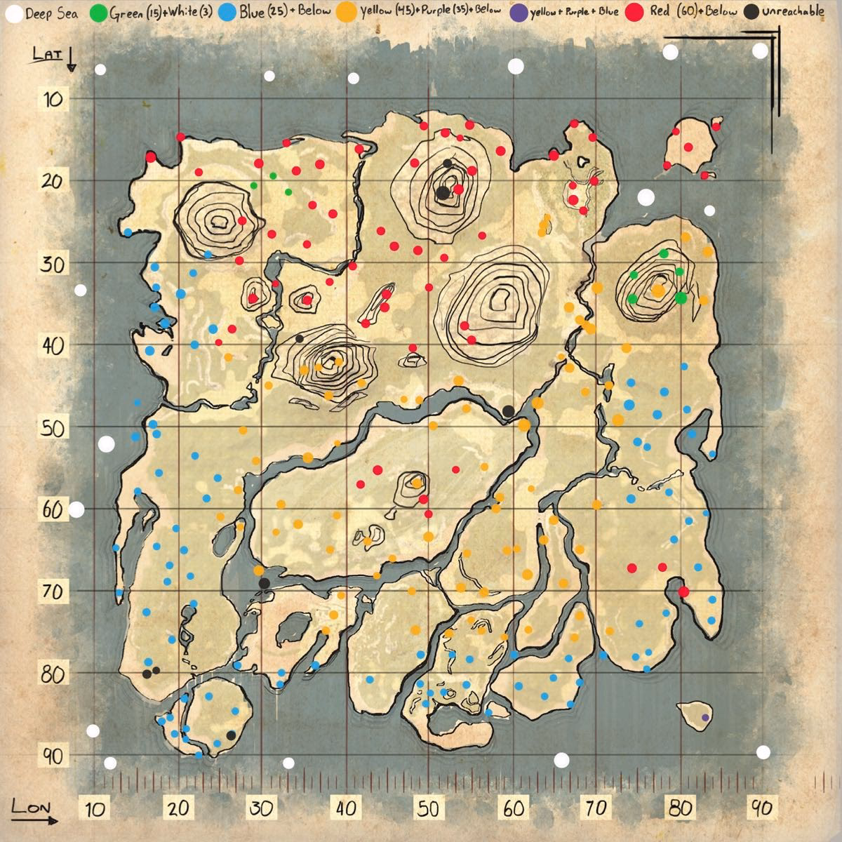 Where to find veins of oil in Ark Survival Evolved?