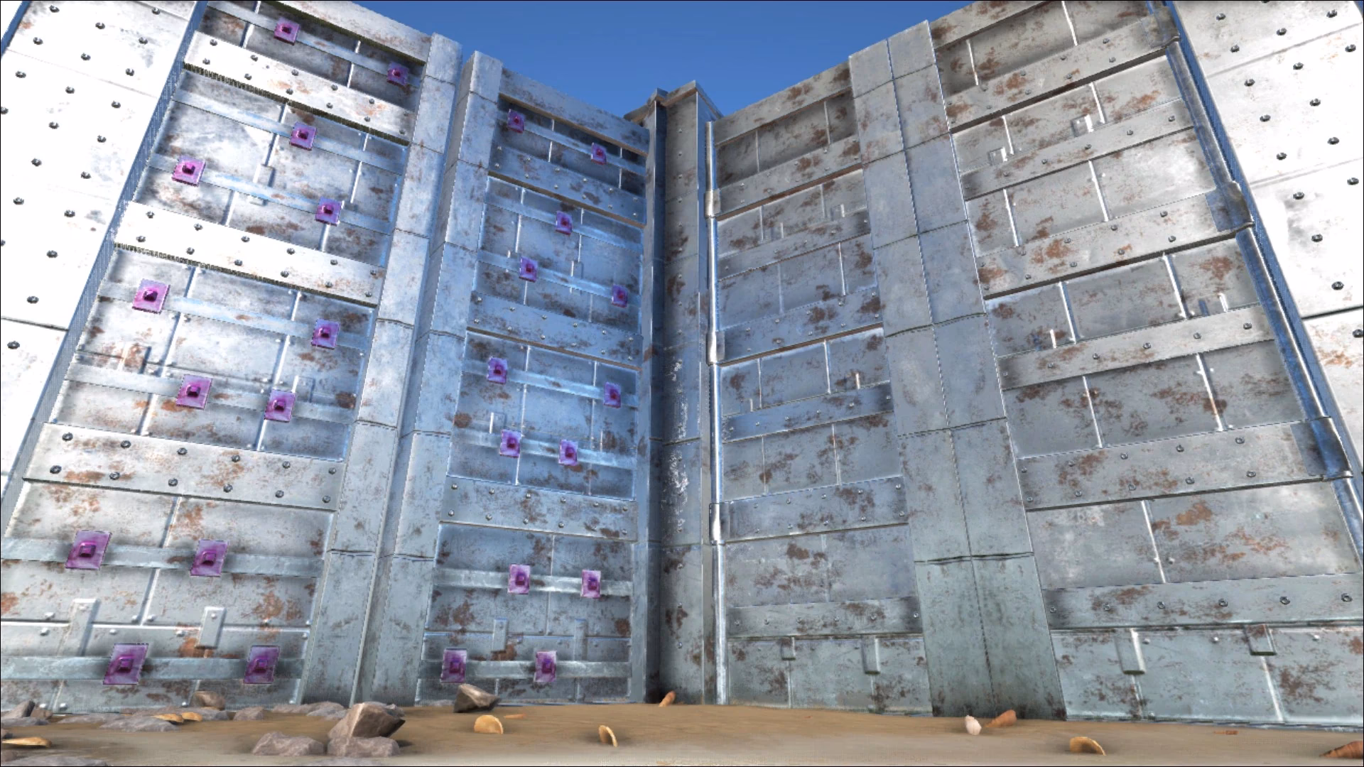 How do I get a metal dinosaur gate item in Ark?