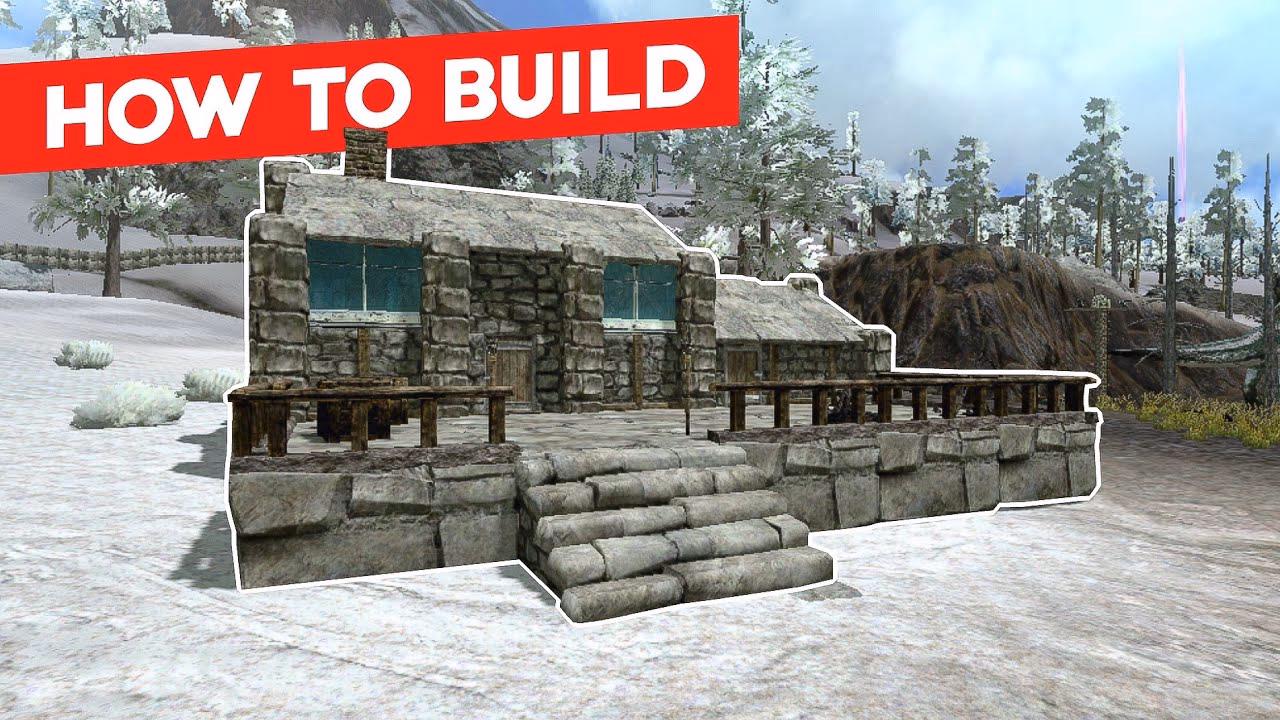 Can you build a stone base in Ark Survival Evolved?