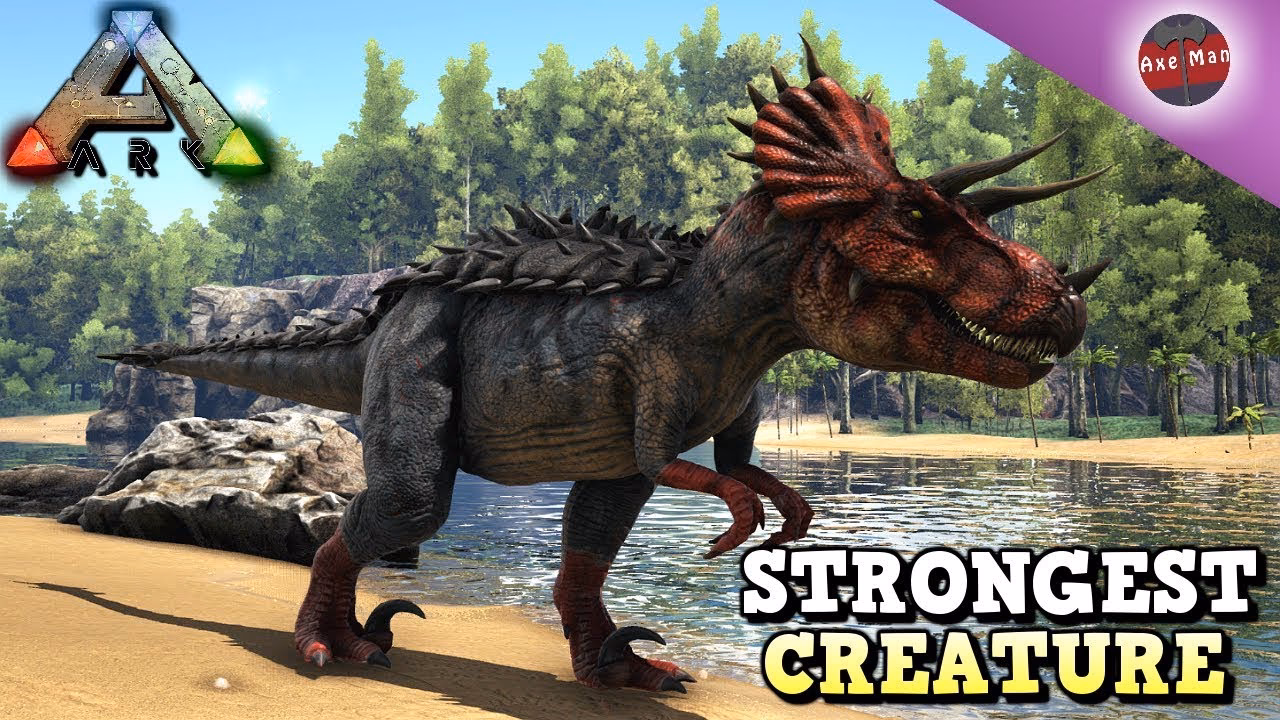 What is the strongest land Mount in Ark?
