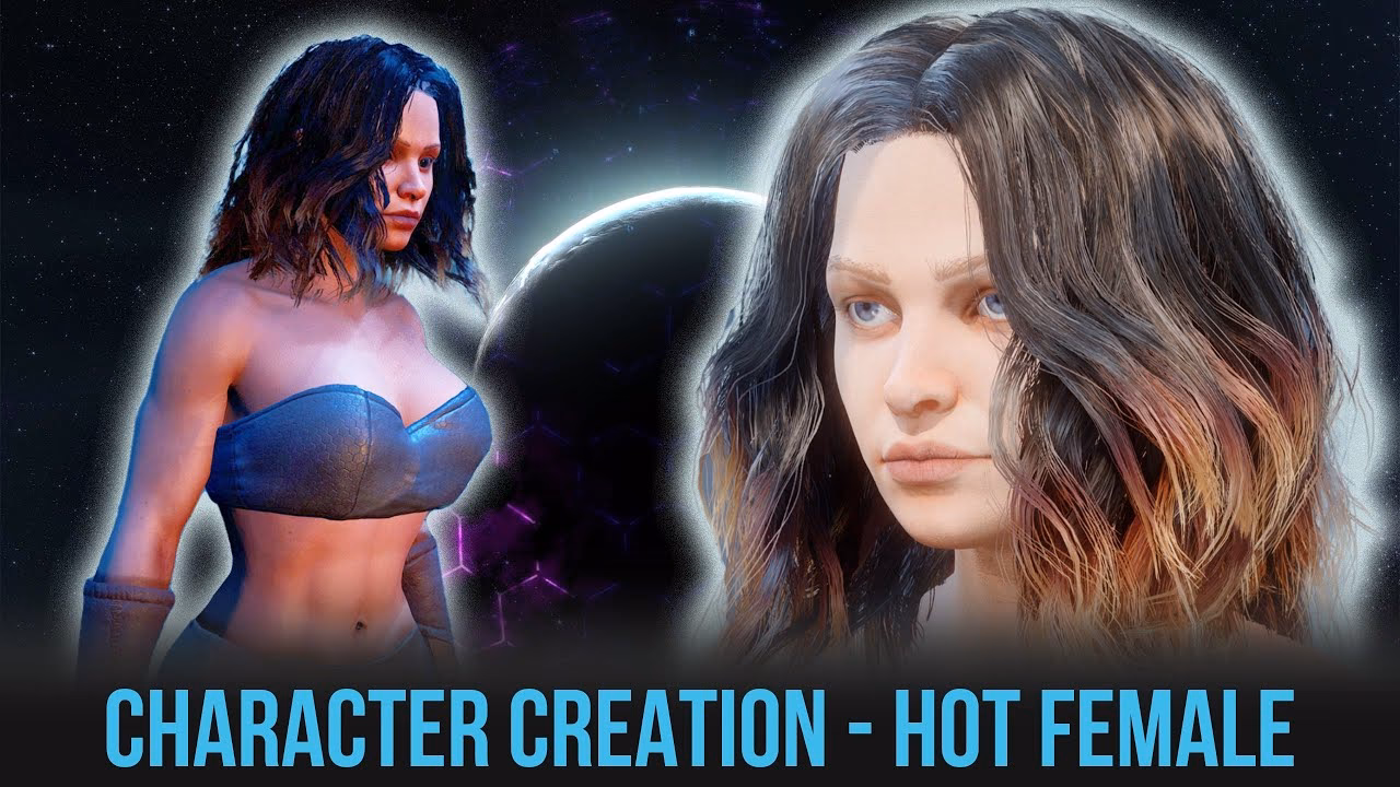 Is there a female character creation in Ark Survival Evolved?