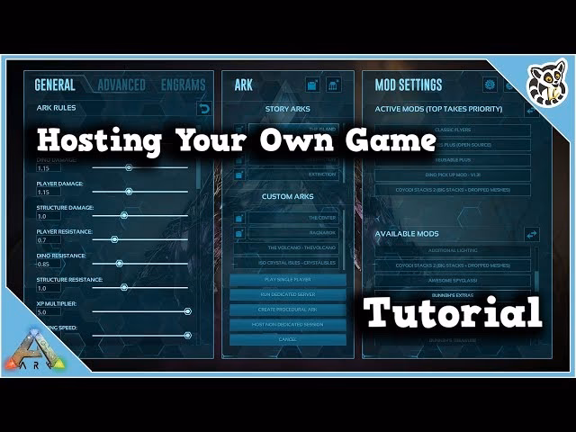 ¿Cómo crear un servidor Ark?