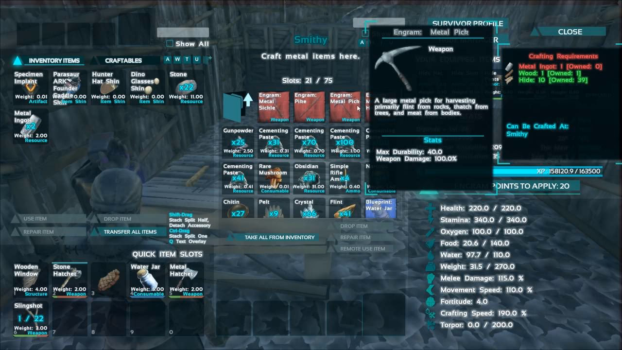 Why is crafting important in Ark Survival Evolved?