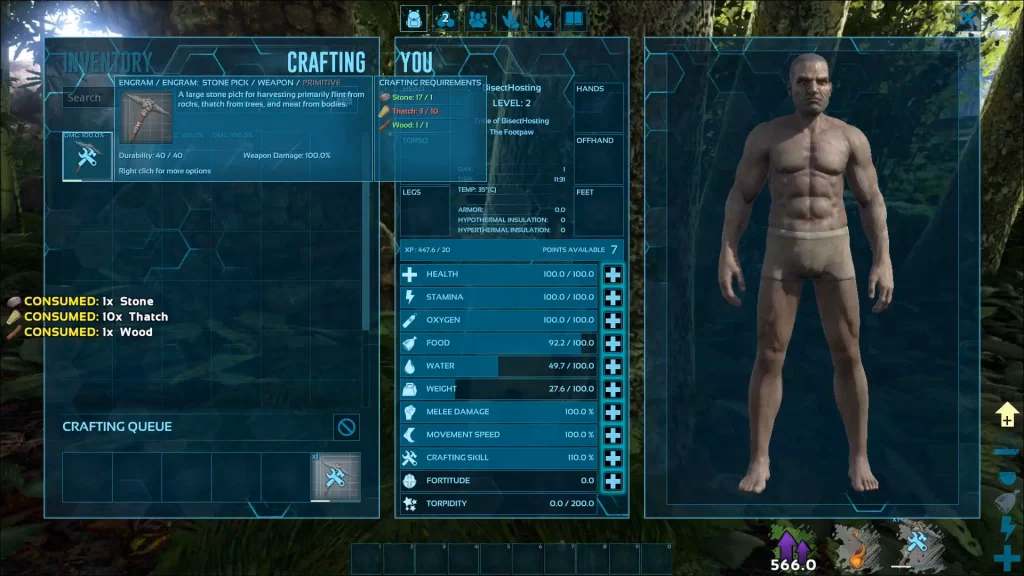 Why is crafting important in Ark Survival Evolved?
