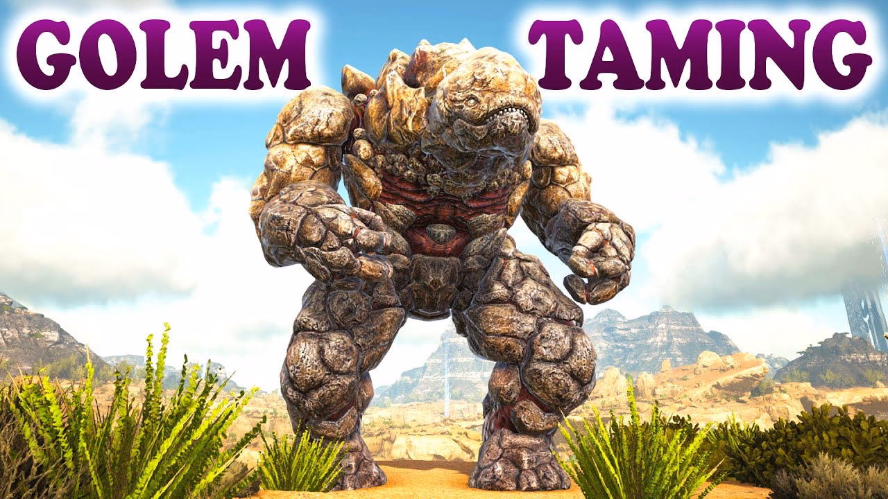 Can you breed rock golem on Ark Valguero?