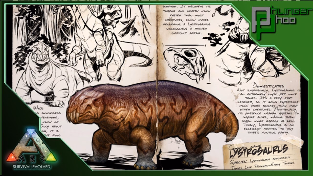 What is the Lystrosaurus in Ark Survival Evolved?