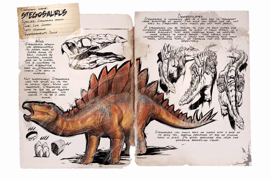 What is the Stegosaurus in Ark Survival Evolved?