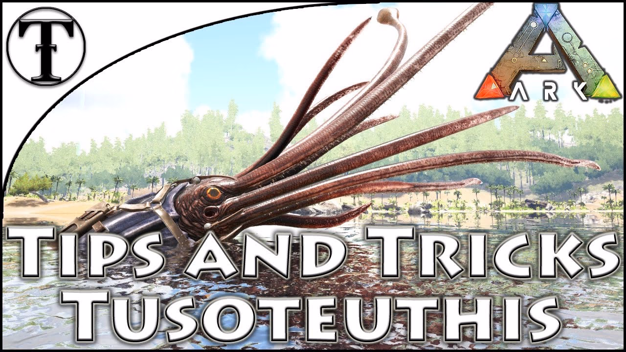 What do Tusoteuthis eat in Ark Survival Evolved?