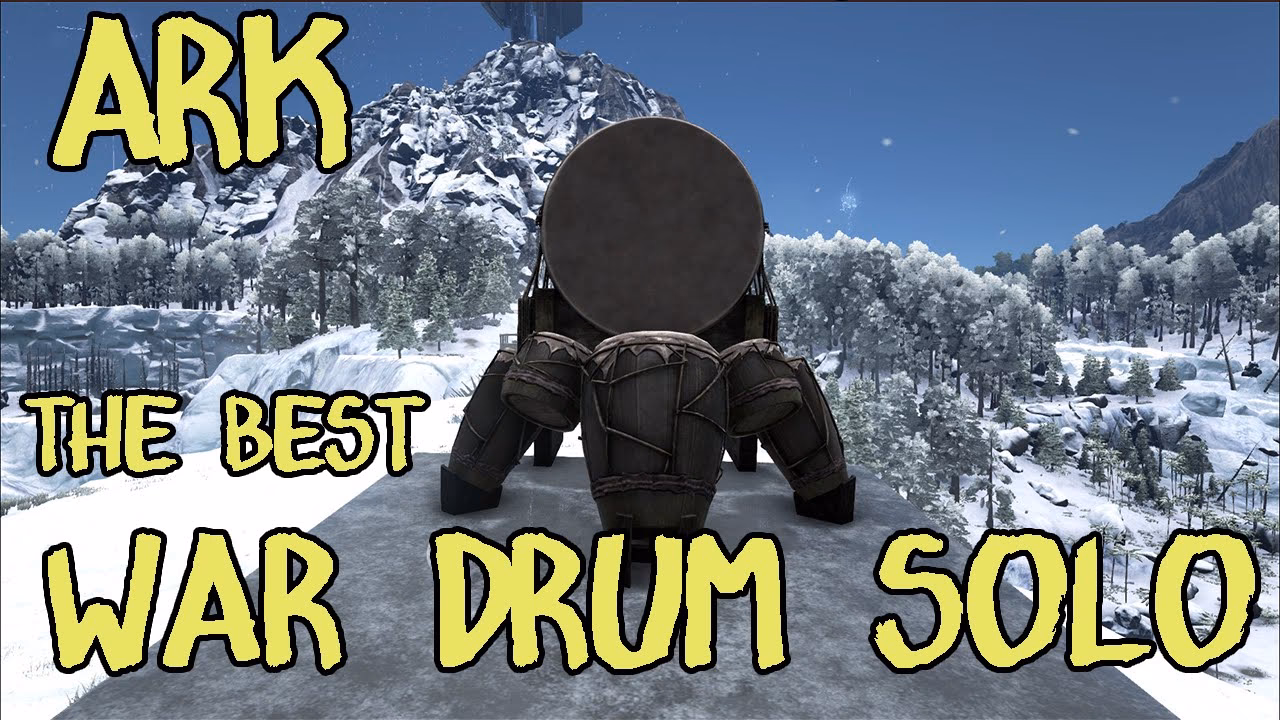 What is the tempo for the war drum song?