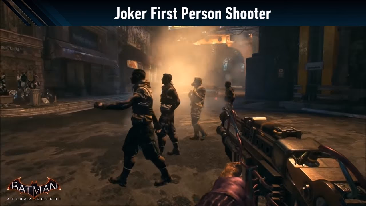 How does Batman defeat Joker in Arkham City?