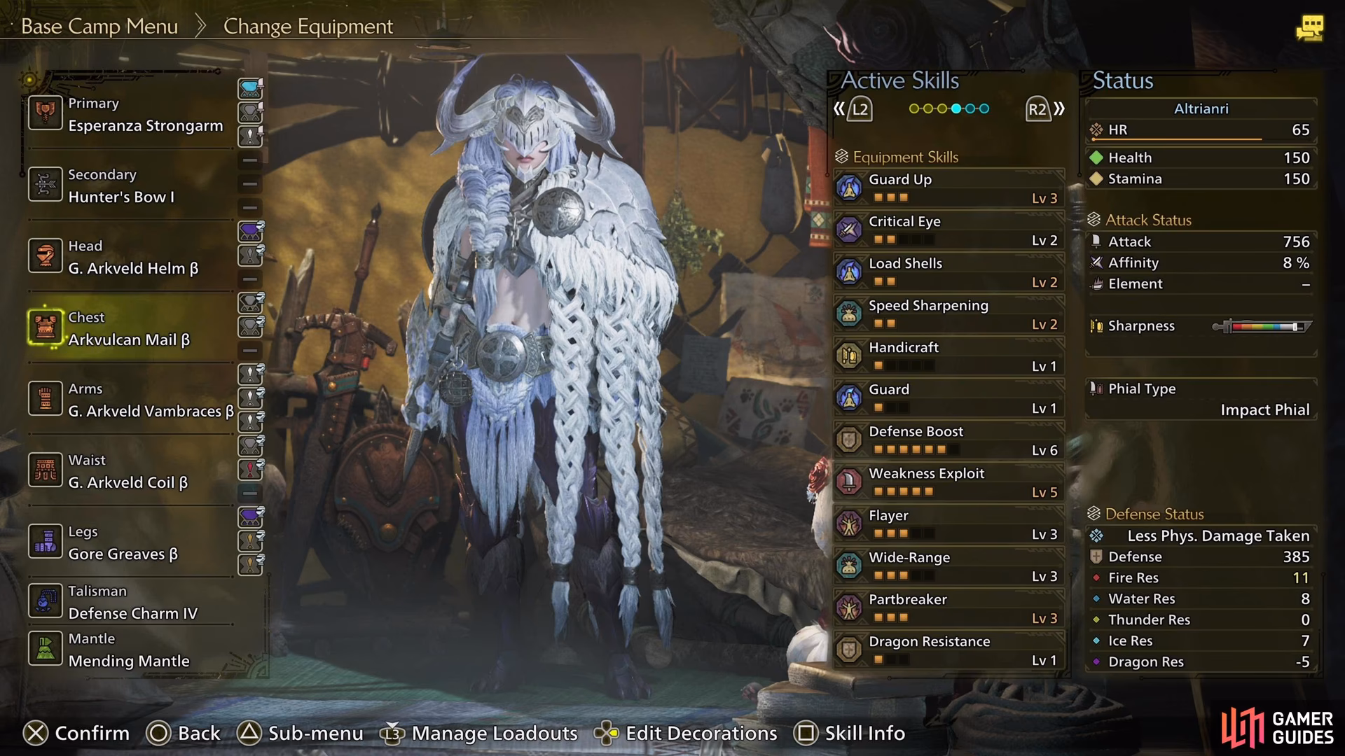 What is the arkveld armor set in Monster Hunter Wilds?