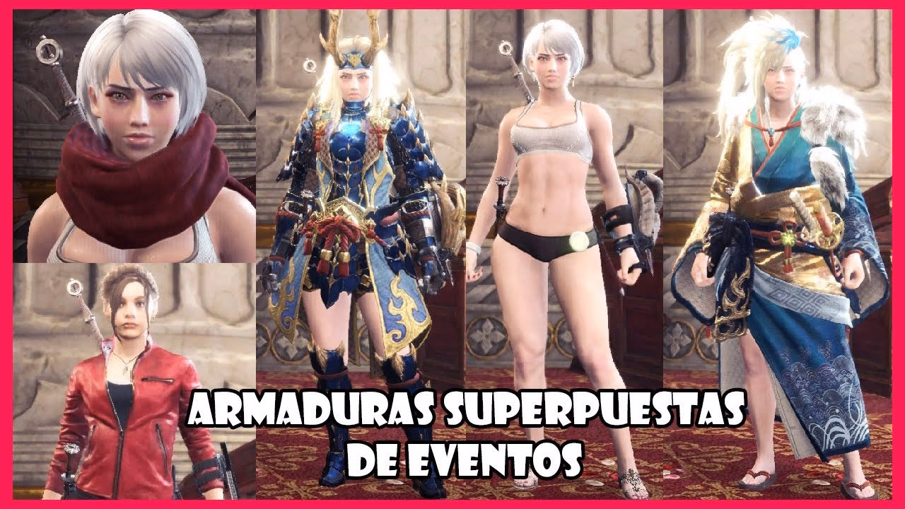 ¿Qué son las armaduras superpuestas en Monster Hunter World?
