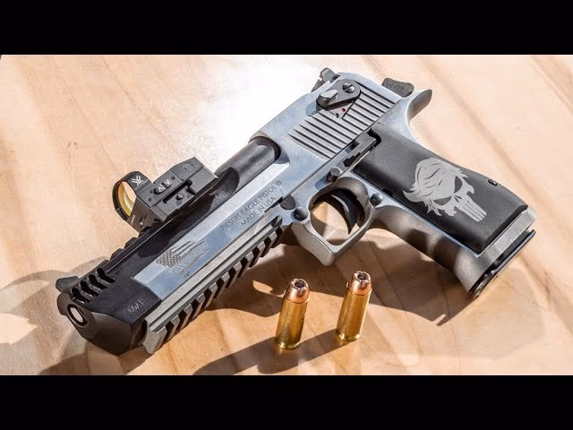 ¿Qué características tiene la pistola Desert Eagle srmb?
