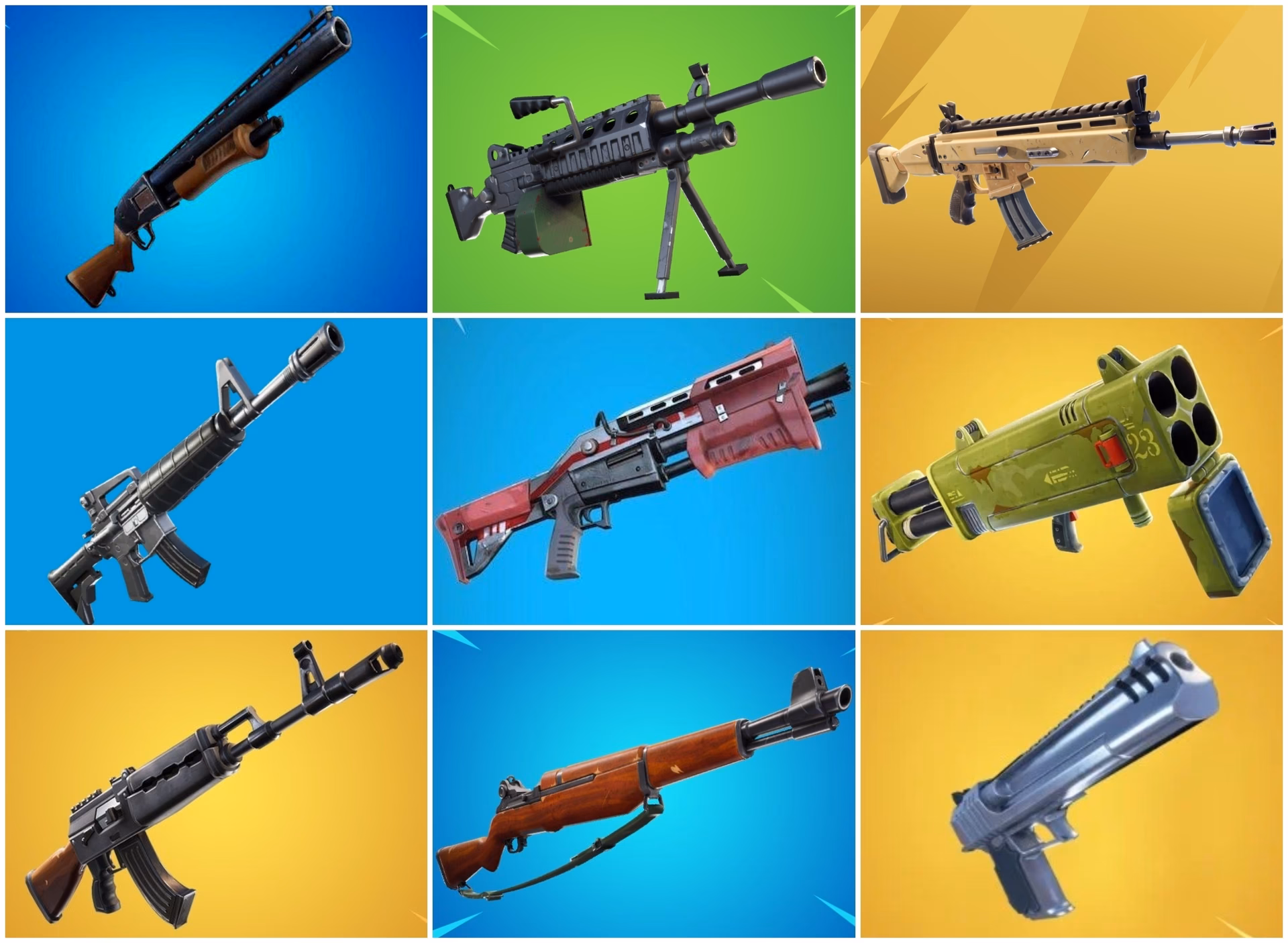 ¿Cómo ganar una partida sin escopeta en Fortnite?