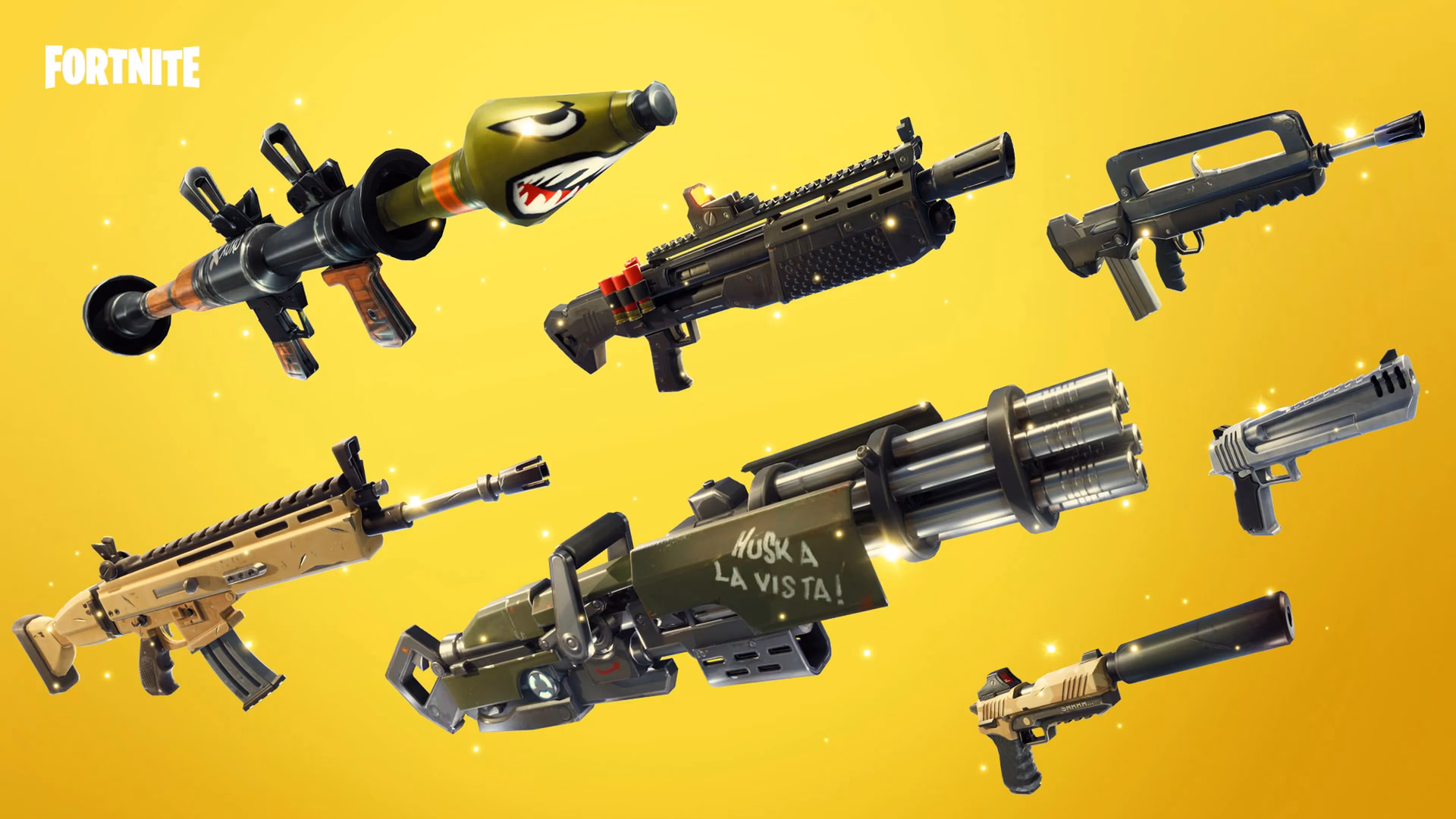 ¿Qué son las armas en Fortnite?