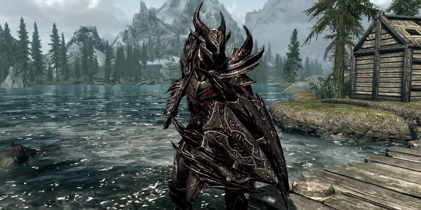 How much is Daedric armor worth in Skyrim?