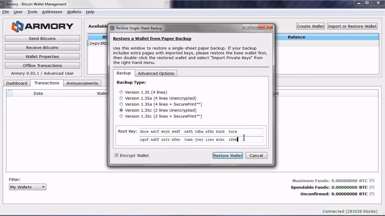 What is bitcoin Armory software?