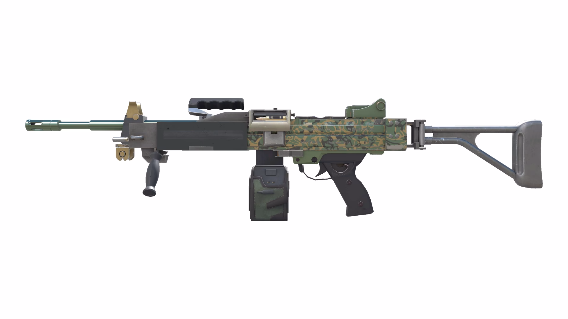 What is the float value of Negev Army Sheen?