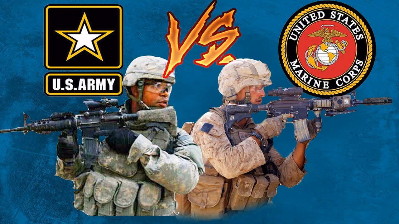 Are Marines more specialized than soldiers?