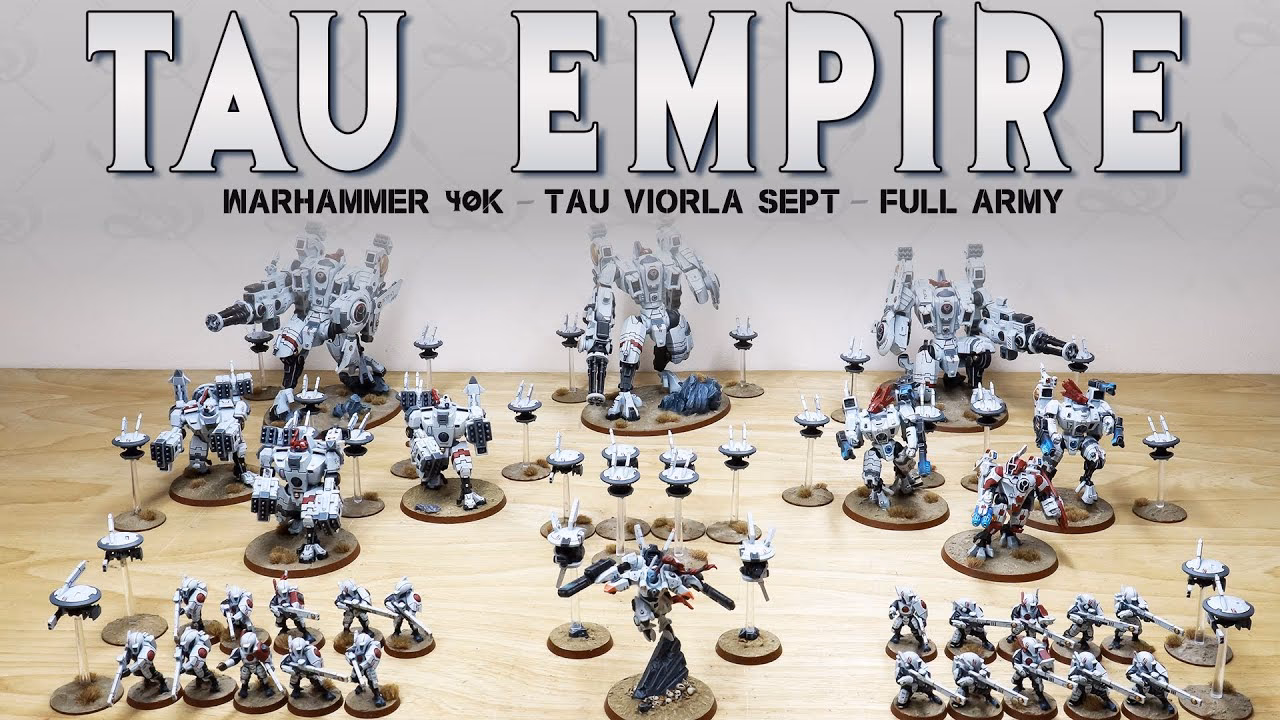 How does a T'au Empire army work?